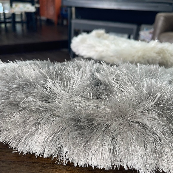 Rachel Zoe Gray and White Faux Fur Stockings - Picture 8 of 12